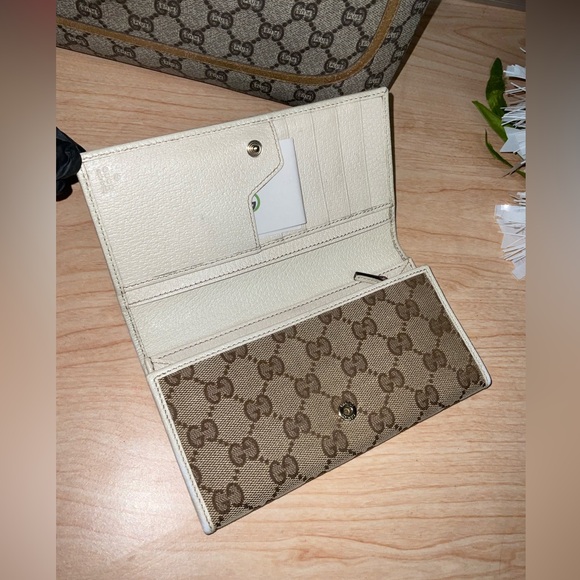✅ AUTHENTIC GUCCI SHERRYLINE TOTE+LONG WALLET - Picture 10 of 13